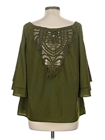 VAVA by Joy Han 3/4 Sleeve Blouse (view 2)
