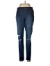 Hue Solid Blue Jeans Size L - photo 1
