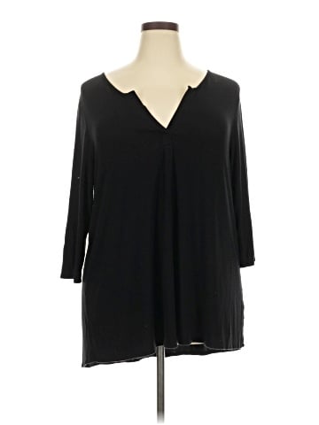 Jones New York 3/4 Sleeve T-Shirt (view 1)