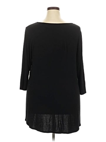 Jones New York 3/4 Sleeve T-Shirt (view 2)