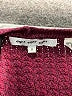 Eight Eight Eight 100% Cotton Burgundy Pullover Sweater Size S - photo 7