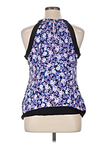 Cache Sleeveless Silk Top (view 2)