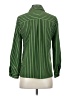Elementz Stripes Green 3/4 Sleeve Blouse Size S (petite) - photo 2