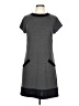 Laundry by Design Solid Gray Casual Dress Size 10 - photo 1
