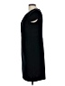 Merona Solid Black Blue Casual Dress Size L - photo 5