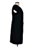 Merona Solid Black Blue Casual Dress Size L - photo 4