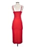 Ambiance Solid Red Cocktail Dress Size S - photo 2