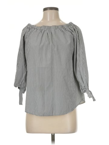 Potter's Pot 3/4 Sleeve Blouse (view 1)