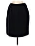 Bridgewater Classics 100% Wool Solid Black Wool Skirt Size 10 (petite) - photo 1
