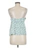 Topshop 100% Polyester Teal Sleeveless Top Size 6 - photo 2