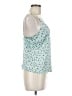 Topshop 100% Polyester Teal Sleeveless Top Size 6 - photo 4