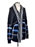 Ecote Plaid Blue Cardigan Size XS - photo 1
