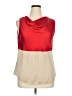 Rafaella Studio 100% Polyester Red Sleeveless Blouse Size XL - photo 1