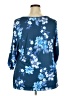 C.D. Daniels Blue 3/4 Sleeve Blouse Size 2X - photo 2