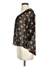 XXI 100% Polyester Black Short Sleeve Blouse Size S - photo 5