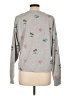 Evolution and Creation Print Gray Pullover Sweater Size L - photo 2