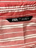 Zara Stripes Red Long Sleeve Button-Down Shirt Size S - photo 7
