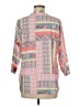 Unbranded 100% Polyester Pink 3/4 Sleeve Blouse Size 8 - photo 2