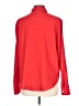 Unbranded 100% Polyester Solid Red Long Sleeve Blouse Size L - photo 2
