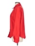 Unbranded 100% Polyester Solid Red Long Sleeve Blouse Size L - photo 5