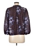 Shoshanna 100% Polyester Purple 3/4 Sleeve Blouse Size M - photo 2