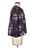 Shoshanna 100% Polyester Purple 3/4 Sleeve Blouse Size M - photo 4