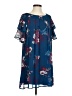 Blue Rain 100% Polyester Blue Casual Dress Size S - photo 1