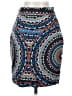 Tabitha 100% Cotton Print Blue Casual Skirt Size 0 - photo 1