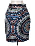 Tabitha 100% Cotton Print Blue Casual Skirt Size 0 - photo 2