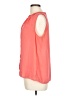 Collective Concepts 100% Polyester Orange Sleeveless Blouse Size L - photo 5