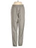 Uniqlo 100% Polyester Solid Gray Tan Casual Pants Size S - photo 1