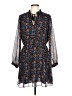 Lost + Wander 100% Polyester Paisley Blue Casual Dress Size L - photo 1