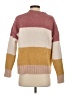 Thread & Supply 100% Polyester Color Block Tan Pullover Sweater Size S - photo 2