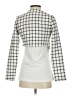 Shein 100% Polyester Checkered-gingham White Blazer Size 2 - photo 2