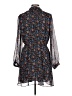 Lost + Wander 100% Polyester Paisley Blue Casual Dress Size L - photo 2