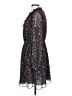 Lost + Wander 100% Polyester Paisley Blue Casual Dress Size L - photo 5