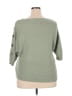 Misia Green Pullover Sweater Size 2X - photo 2