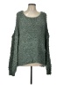 Sew in Love Tweed Green Pullover Sweater Size L - photo 1