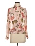 Soho 100% Polyester Floral Pink Long Sleeve Blouse Size XS - photo 1