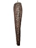 Shein Animal Print Brown Leggings Size 4 - photo 5
