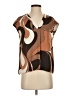 RACHEL Rachel Roy 100% Polyester Brown Tan Sleeveless Blouse Size S (estimated) - photo 1