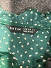 Shein Polka Dots Green Long Sleeve Blouse Size 6 - photo 7