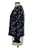 Shein Blue Long Sleeve Blouse Size 6 - photo 5