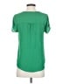 Mine 100% Polyester Green Short Sleeve Blouse Size S - photo 2