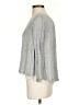 Sweet Rain 100% Polyester Gray Long Sleeve Top Size S - photo 5