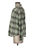 Ocean + Coast Plaid Green Long Sleeve Button-Down Shirt Size S - photo 5