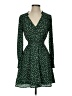 BB Dakota 100% Polyester Polka Dots Green Casual Dress Size XS - photo 1