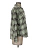 Ocean + Coast Plaid Green Long Sleeve Button-Down Shirt Size S - photo 4