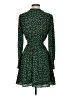 BB Dakota 100% Polyester Polka Dots Green Casual Dress Size XS - photo 2