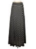 Veronica M. Chevron-herringbone Black Casual Skirt Size S - photo 2